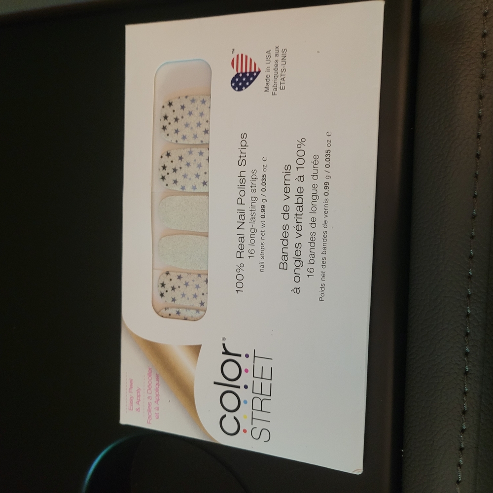 Color Street Nail Polish Strips with Stars